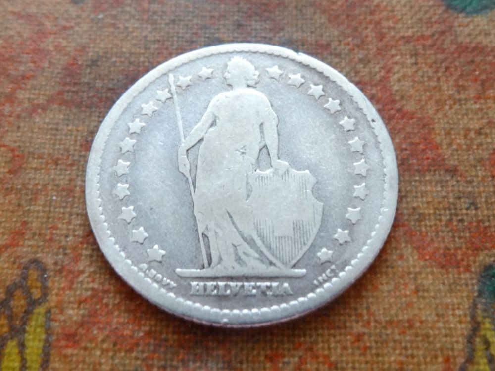 Tutti le monete: 1 Fr. 1875  (Y) – Usato da Romanel-sur-Lausanne venduto da Swift13 1