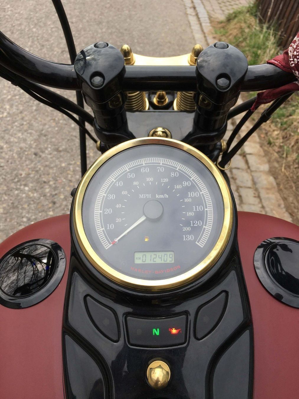 Harley-Davidson Chopper: Harley Davidson Cross Bones -blood bones – Nuovo (secondo la descrizione) da Oberuzwil venduto da artsilvan 6
