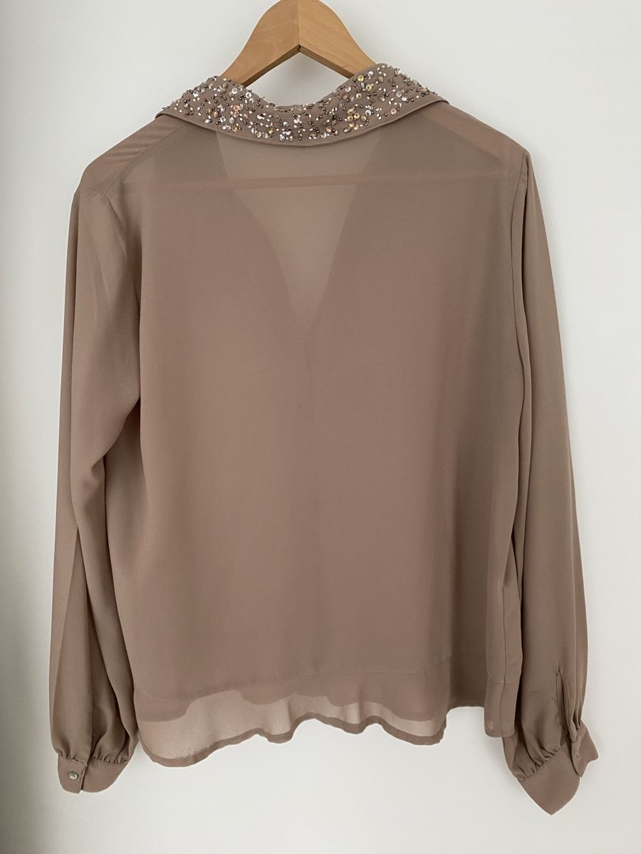 Mango Camicette: Chemise MANGO, M, col à paillettes – Usato da Bussigny venduto da cac_q2c6 5