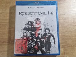 Resident Evil 1-6 NEU OVP Bluray