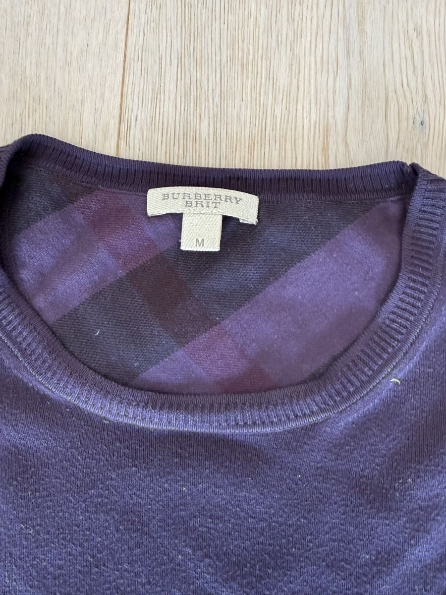 Burberry Maglioni & Felpe: Burberry Pullover Gr. M, Violett, Top Zustand! – Usato da Brüttisellen venduto da Molemo 1