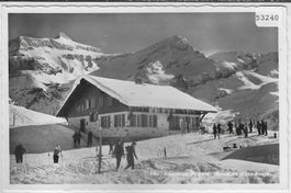 Restaurant Telesiege - Diablerets-Isenau en hiver