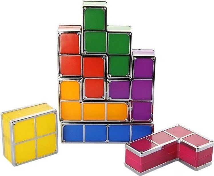 Lampade: Tetris Stapellampe farbig leuchtend – Usato da Niederrohrdorf venduto da Ocram0812