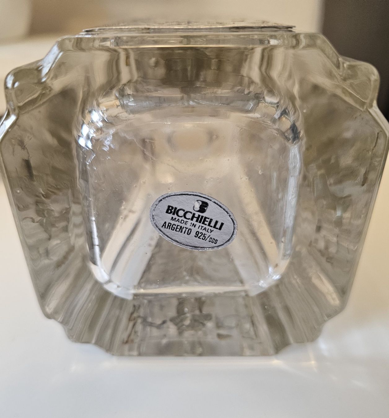 Caraffe: Karaffe mit Sterling Silber Deko – Usato da Laufen venduto da noosfer 6