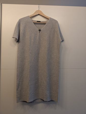Drykorn, Strickkleid, grau, Grösse M, neuwertig