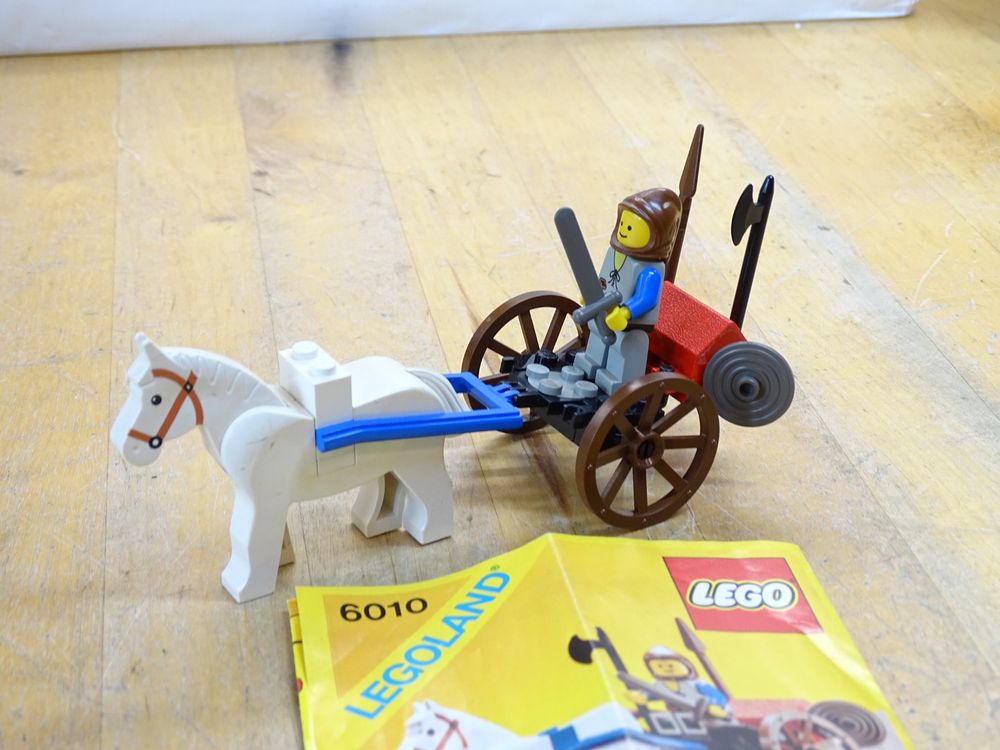 Lego 6010 Ritter Supply Wagon, Komplett mit Bauanleitung (Gebraucht) in ...