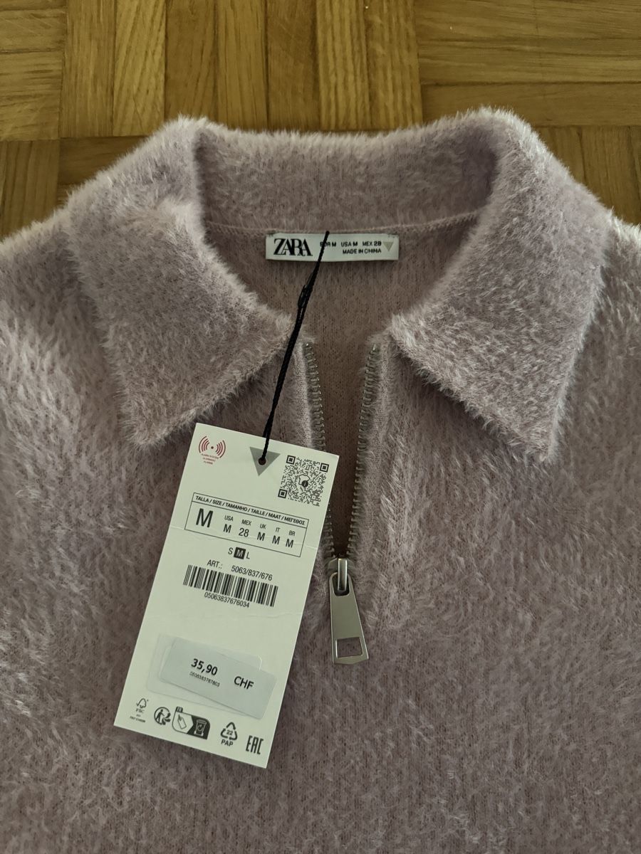 Zara Magliette Polo: ZARA Polo top Gr. M – Nuovo e nell'imballaggio originale da Wetzikon ZH venduto da tuna83 4