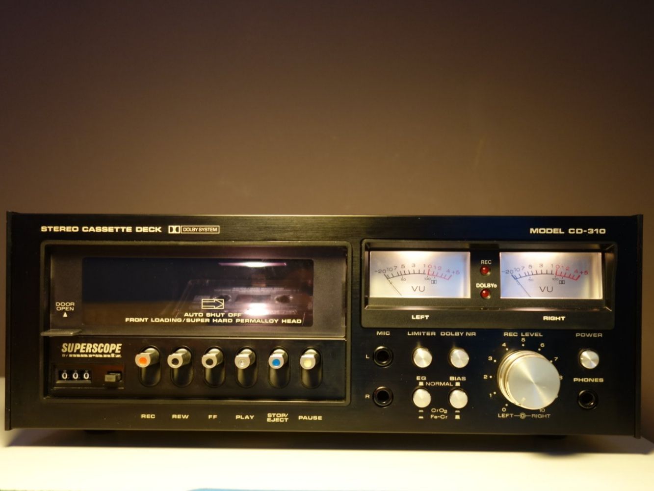 Marantz Aufnahmegeräte: Kassette Deck Superscope CD-310 by Marantz – Gebraucht aus Bern von Phandora