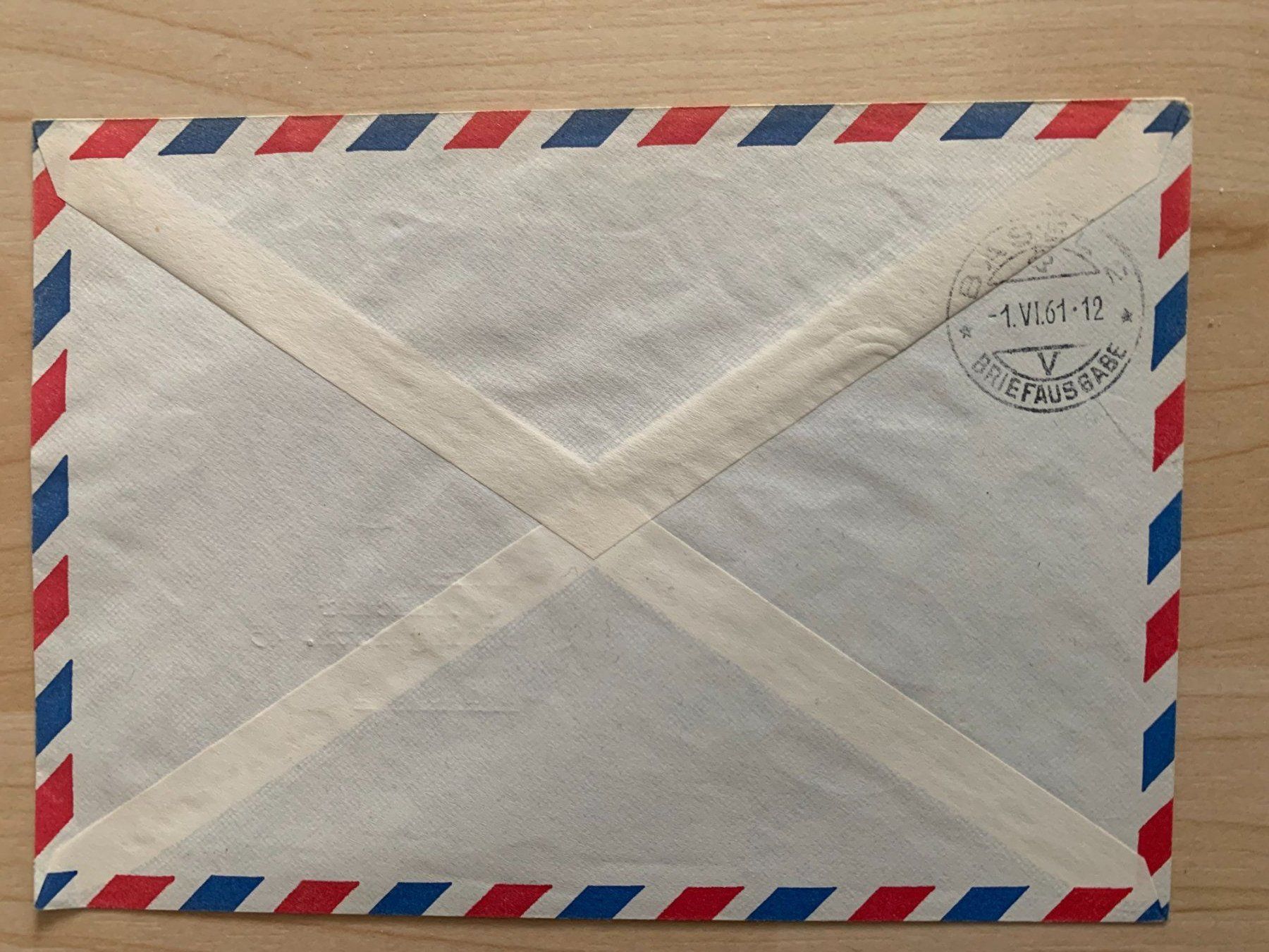 Tutti i francobolli: FDC Pro Patria I.VI.61 Bern 1 Chargebrief 291 – Usato da Landquart venduto da interesse63 2