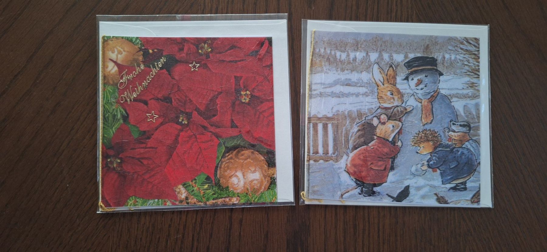 Cartes: 4 Weihnachtskarten neu – Neuf (Voir description) à Schwyz par cla_8w6t
