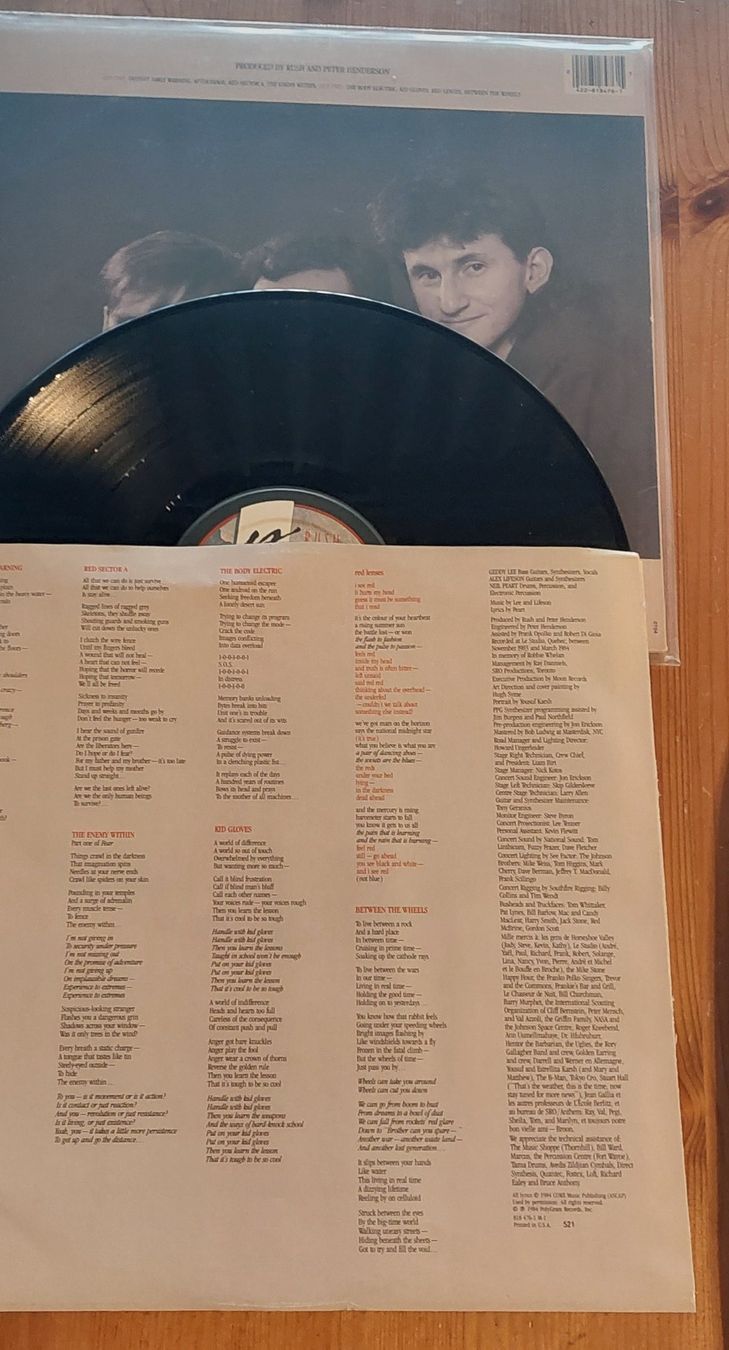 Vinyles: RUSH :" grace under pressure " LP – D'occasion à NENDELN par Vinylandmote 3