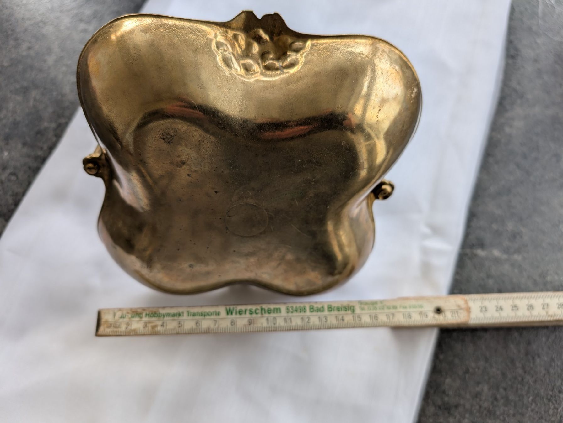 Ciotole: Dekoschale aus Messing mit Griff - Vintage – Usato da Stallikon venduto da jmt_21n 4