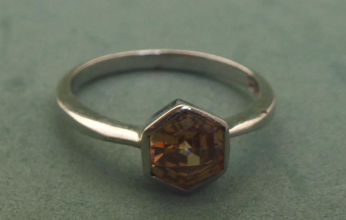 Anelli: Ring 925 Silber mit synthetischem Stein – Usato da Muri AG venduto da silvermouse007 2