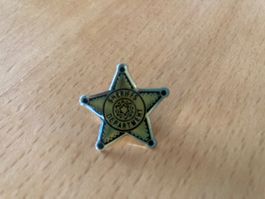 Sheriff Stern Anstecker, Western Accessoire, Pin