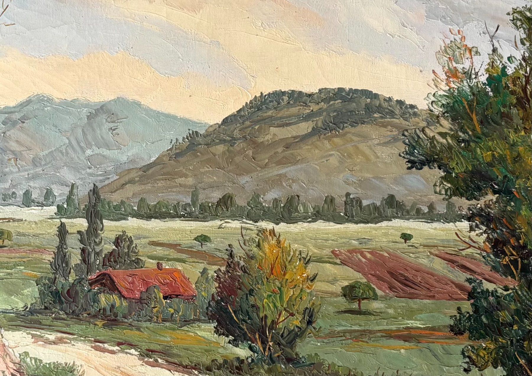 Dipinti: Ölgemälde "Landschaft" signiert – Usato da Schaffhausen venduto da mar_dg95 2