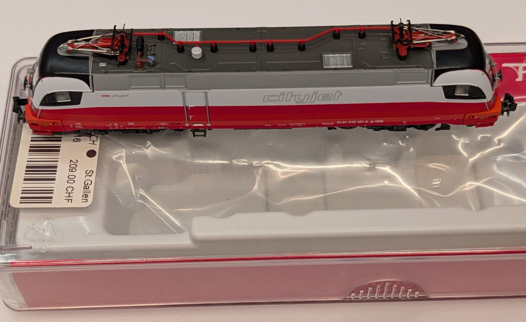 Fleischmann Modelleisenbahnen: Spur N E-Llok 1116 181-9, ÖBB – Neu und originalverpackt aus Reinach BL von angus74 5