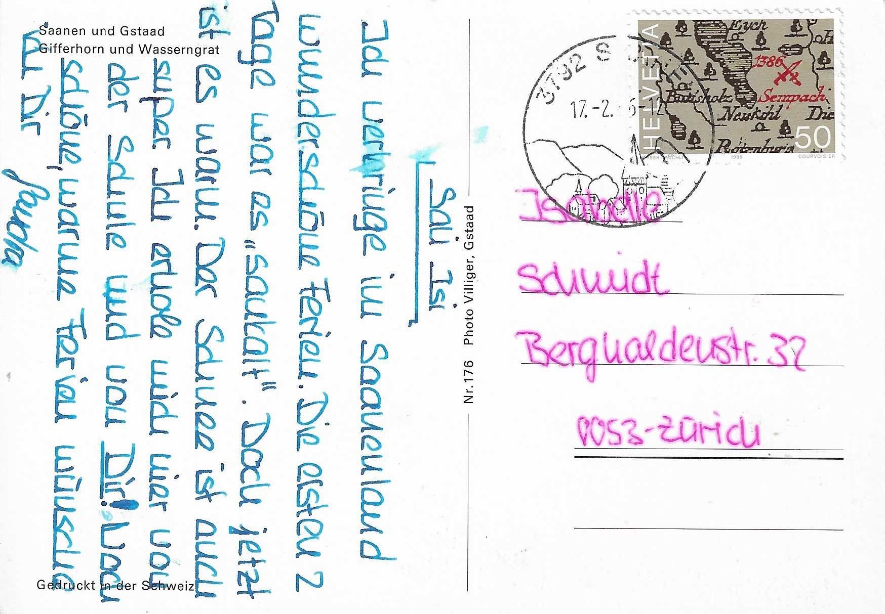 Cartoline postali: Saanen und Gstaad BE – Usato da Rothrist venduto da Stranglehold 1