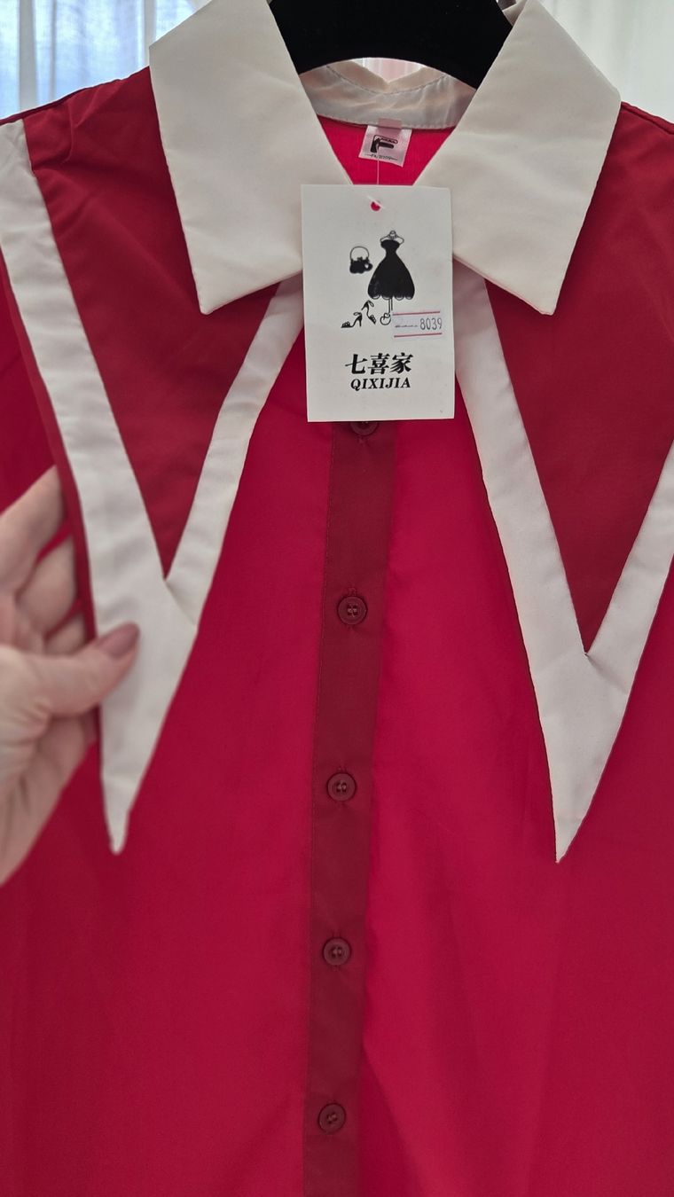 Camicette: Red/Fuchsia Shirt – Nuovo e nell'imballaggio originale da Rotkreuz venduto da ana_djp2 2