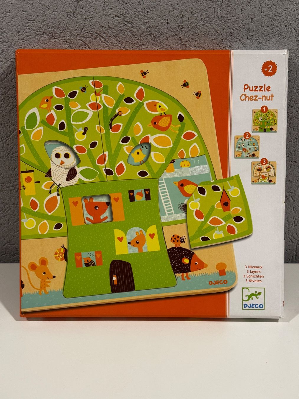 Djeco Puzzle: Puzzle Djeco Chez-nut – Usato da Breganzona venduto da glau20