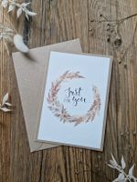 Handgemachte Grusskarte - Just for you