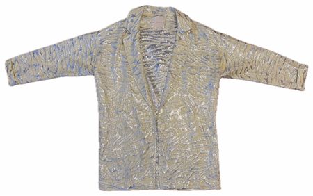 Veste / Blazer Chic Made in Italy - Motif argenté brillant