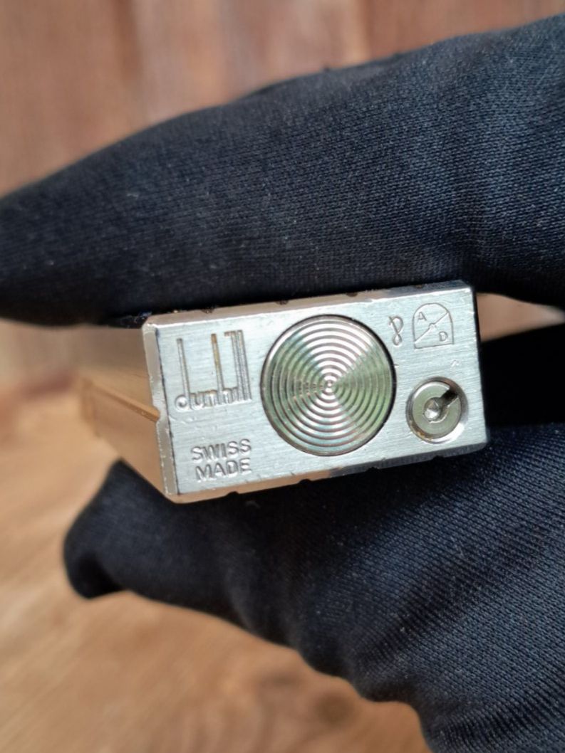 Dunhill Feuerzeuge: Dunhill Rollagas 1986 Lignes en or – Gebraucht aus Bern von Phandora 6