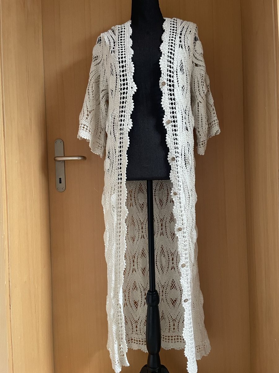 Vestiti: Boho Maxiweste / Kleid in Häkeloptik – Nuovo (secondo la descrizione) da Sigriswil venduto da ck56