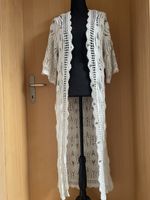 Boho Maxiweste / Kleid in Häkeloptik