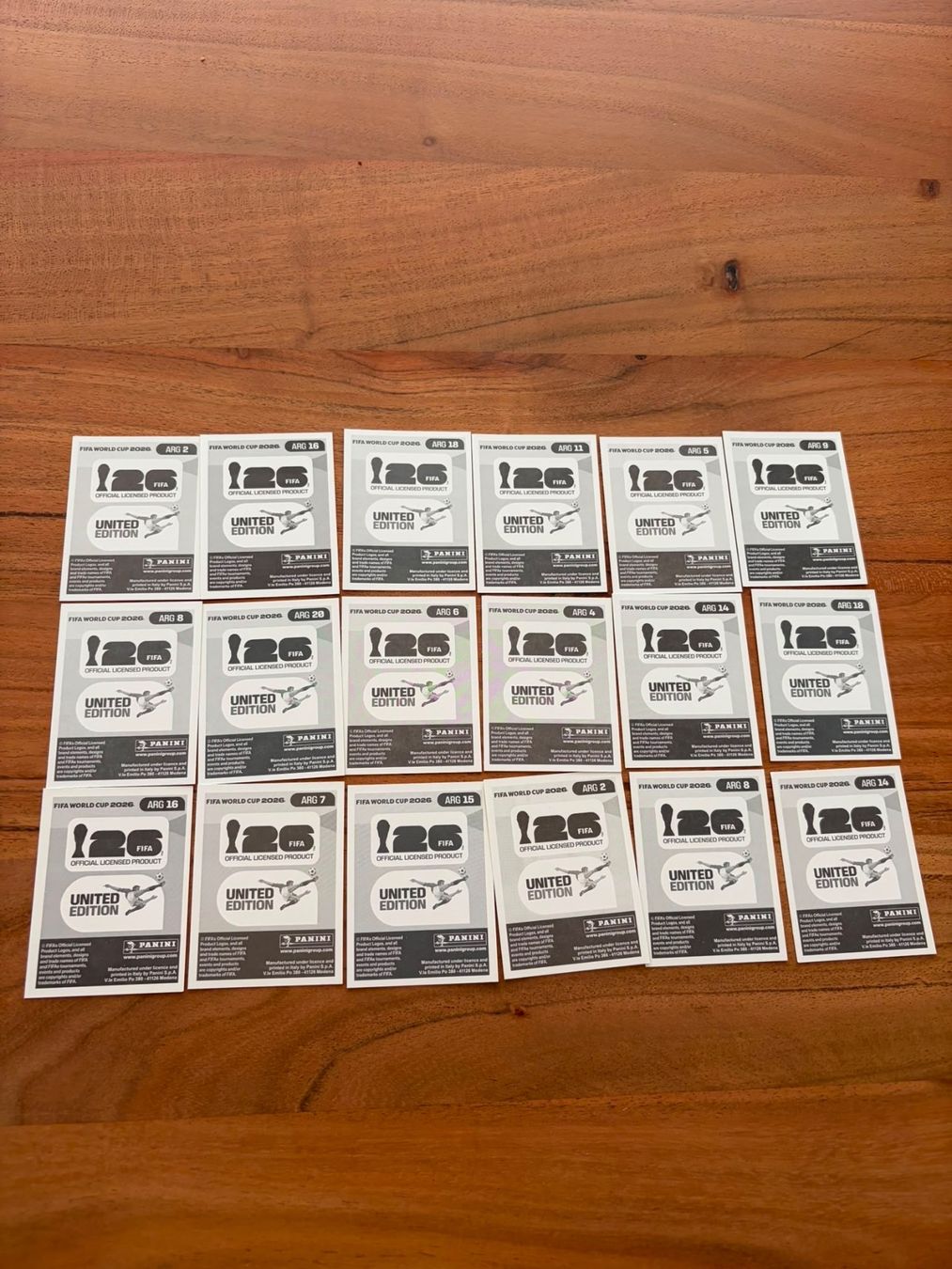 Panini Carte collezionabili: Panini Argentinien ARG 2026 – Usato da Solothurn venduto da rah_g92d 1