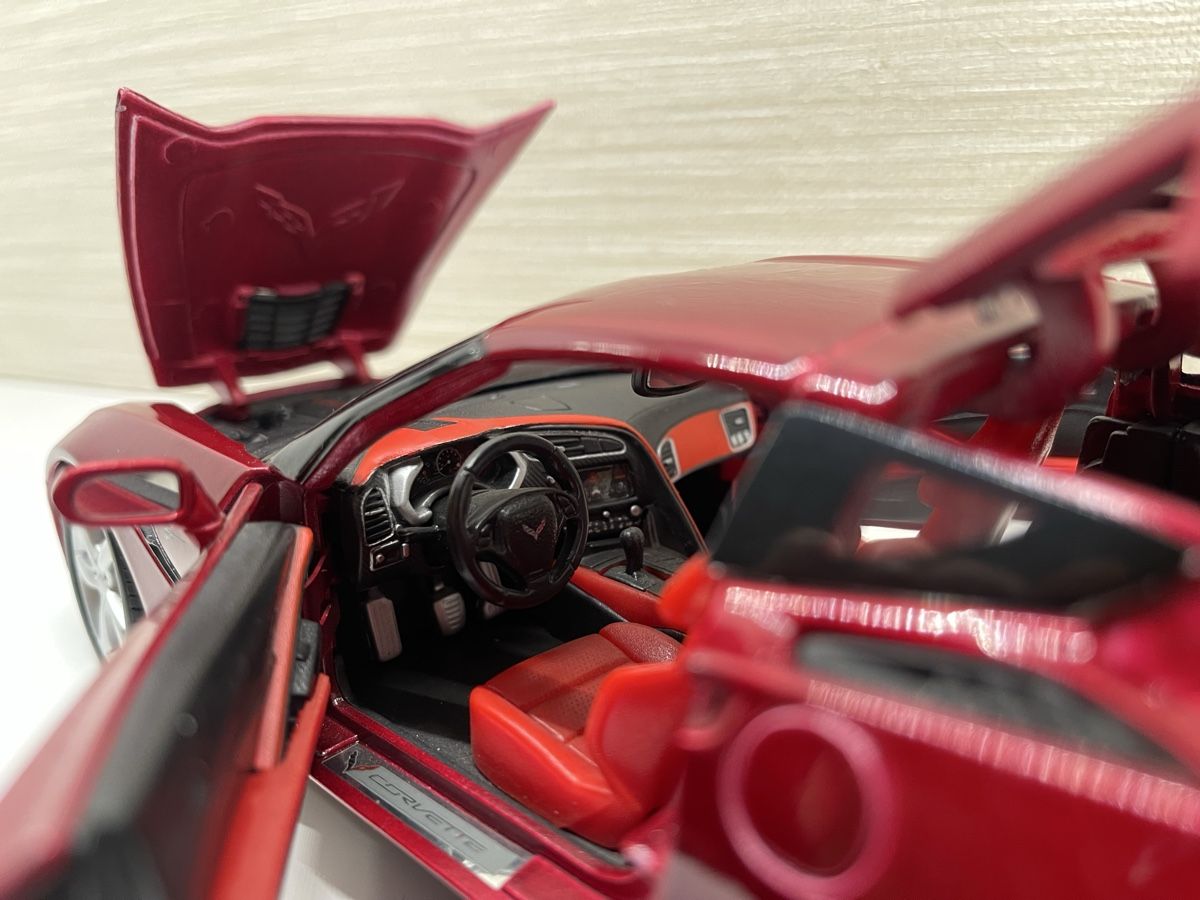 Maisto Modellini d'auto: Corvette Stingray 2014, Modellauto, Sammlerstück, Rot – Usato da Siebnen venduto da speedy63 7