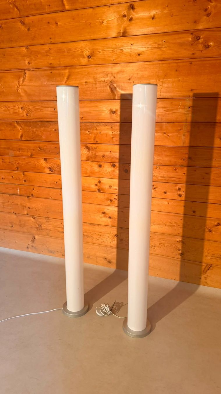 Lampade: Moderne Röhren Stehlampe Säule Stehleuchte – Usato da Rickenbach ZH venduto da Der-Insider 1