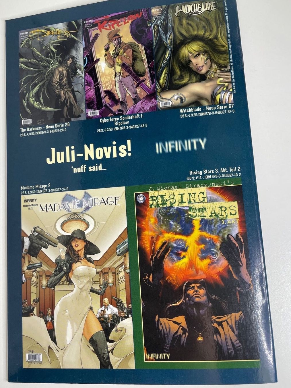 Fumetti: Comic Riped von Infinity – Usato da bretzwil venduto da nightflasher 1