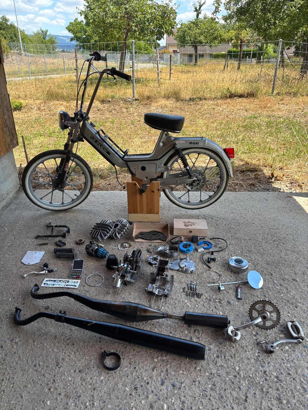 Puch Mofas: Komplettes puch maxi s – Gebraucht aus Leuzigen von hae_8z86