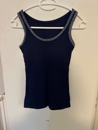 Trägertop dunkelblau
