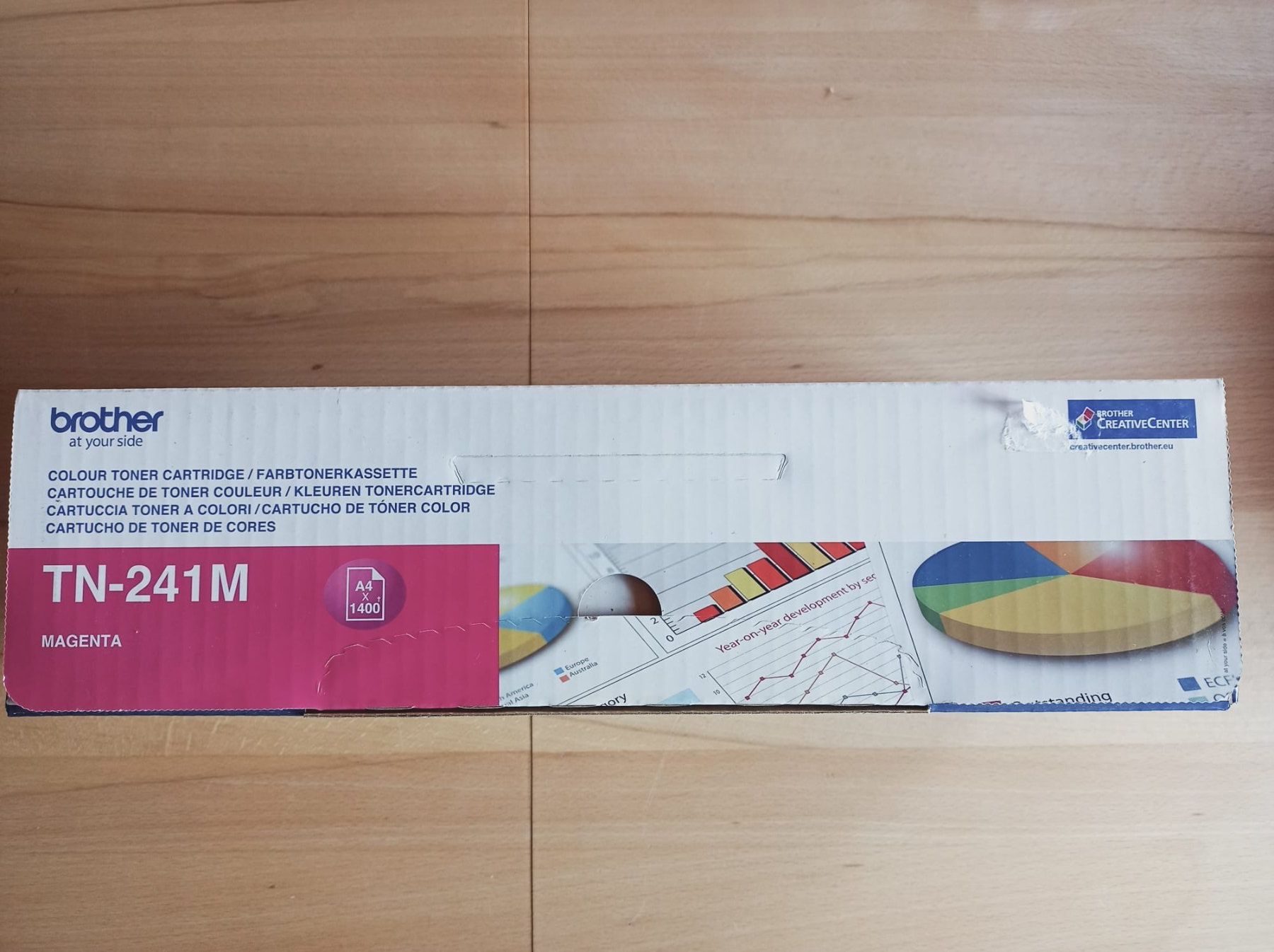 Brother Cartucce per stampanti & toner: Brother Toner TN241M – Nuovo e nell'imballaggio originale da Azmoos venduto da Hach62