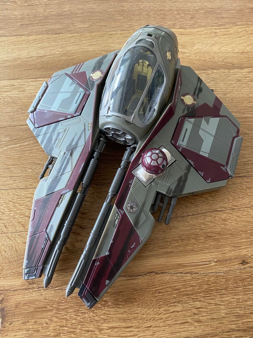 Star Wars Statuette: Star Wars Starfighter E3 VE02 Obi Wan Kenobi – Usato da Zürich venduto da Yves_lk