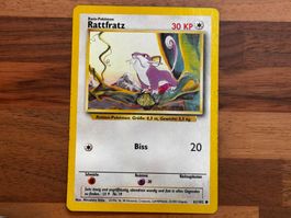 Pokemon Trading Karte Rattfratz