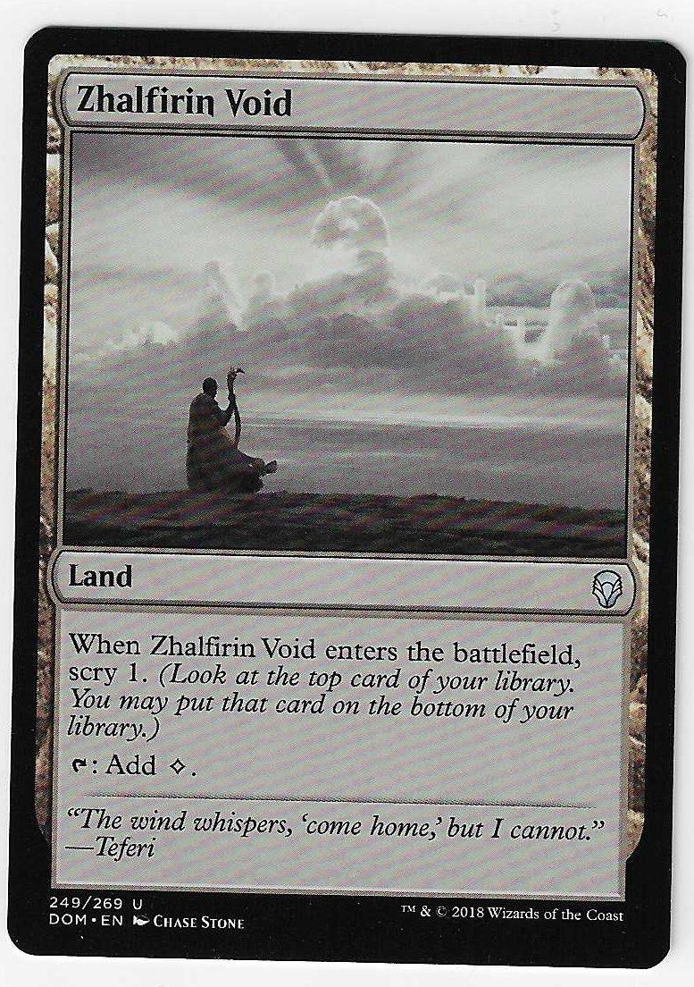 Magic The Gathering Carte collezionabili: Zhalfirin Void [en] – Usato da Nyon venduto da LucidumMTG