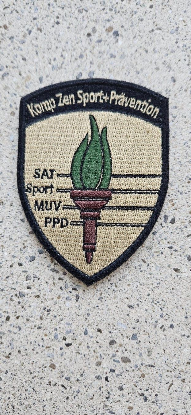Schweizer Armee Placchette & Badge: *** Badge Sport mit klett *** – Nuovo e nell'imballaggio originale da Riedholz venduto da fr_sIruP