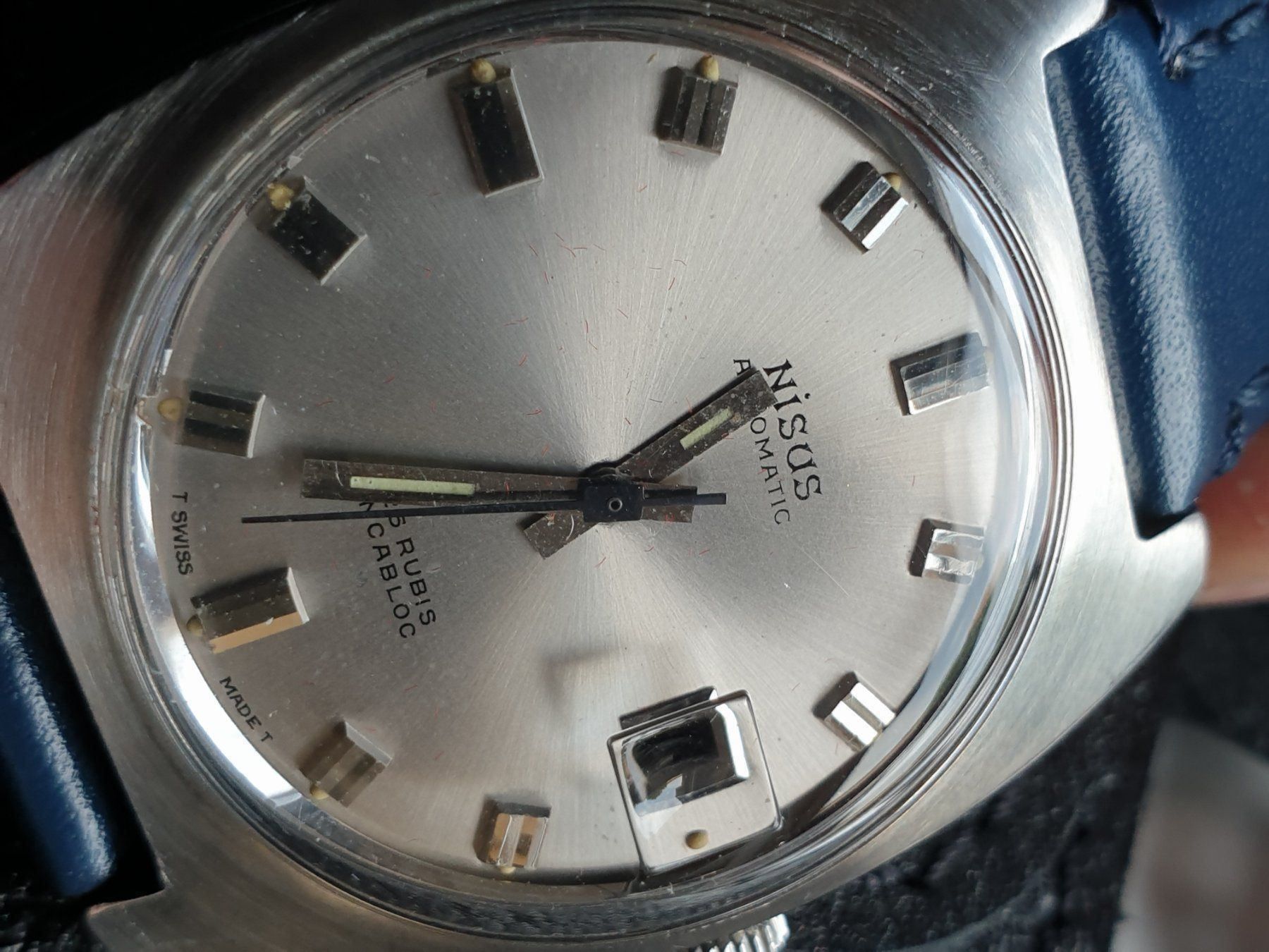 Orologi: Nisus Automatic 25 Rubis Date AZ094 36mm – Usato da Uster venduto da Allezeit 4