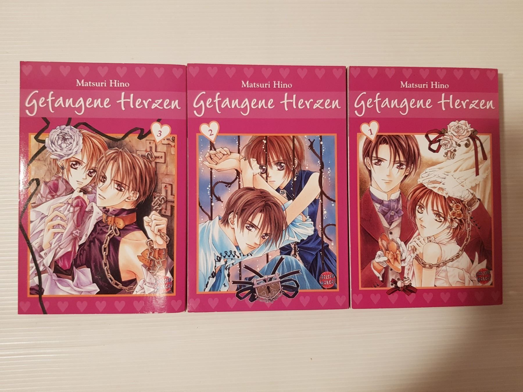 Fumetti: Gefangene Herzen 1 bis 3 - Manga – Usato da Münchenstein venduto da vitalfit