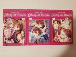 Gefangene Herzen 1 bis 3 - Manga