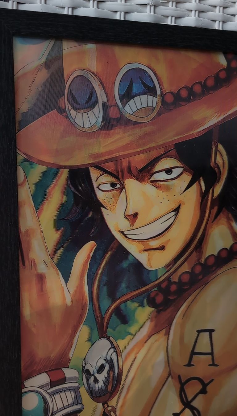 Foto & Immagini: One Piece 3 Brüder Wechselbild gerahmt – Usato da Gossau SG venduto da BesterJester 1