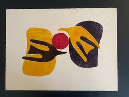 Farblithographie - Barbara Kamber