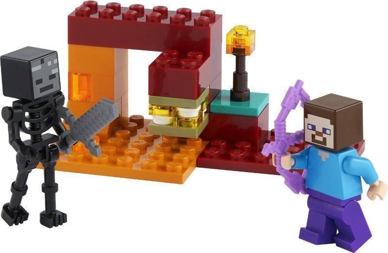 Lego Kit di costruzioni: Lego Minecraft 30331 The Nether Duel Polybag – Nuovo e nell'imballaggio originale da Basadingen venduto da NekoBricks 1