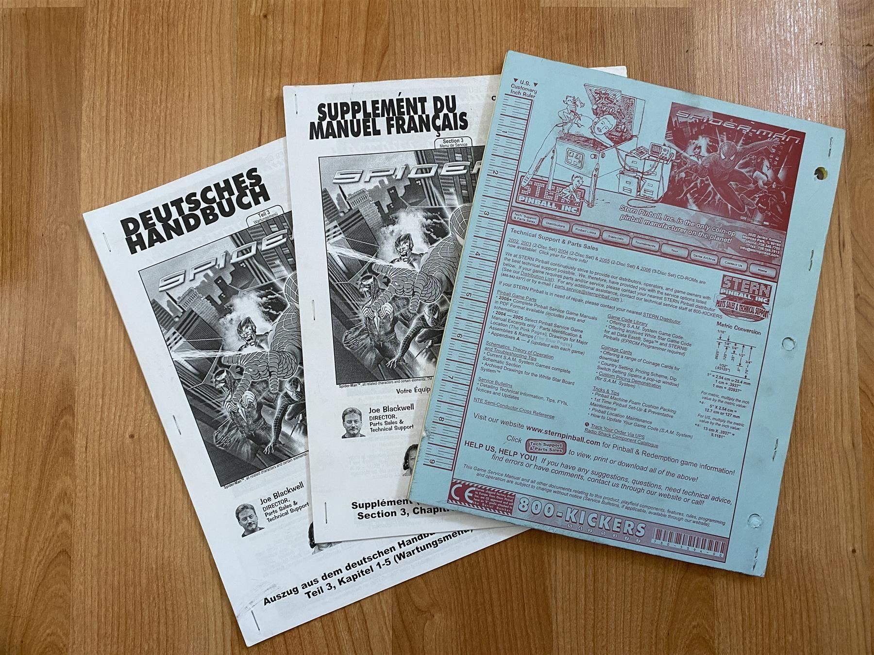 Flipper: Flipper Handbuch Spider-Man (Stern 2007) – Usato da St.Gallen venduto da kingsamas 2