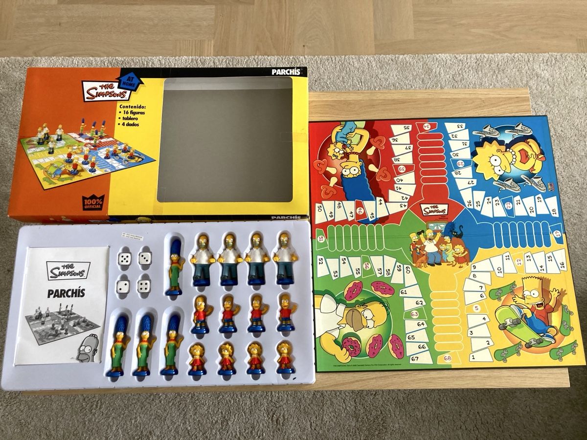 Giochi: Die Simpsons Brettspiel Parchis – Usato da Goldach venduto da Sparx3 1