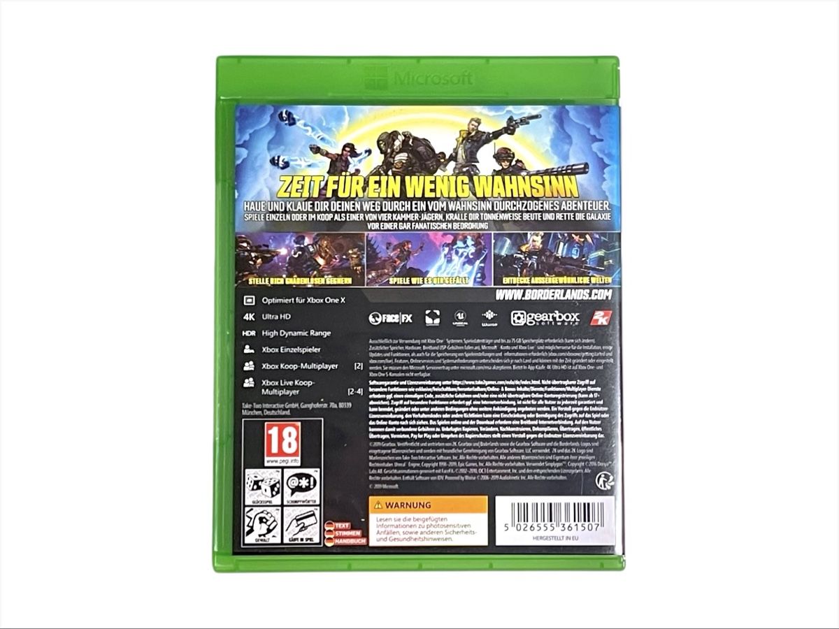 Microsoft Giochi: XBOX One Bundle - Borderlands, Dangerous Driving, Saints Row – Usato da Luzern venduto da woti-shop 5