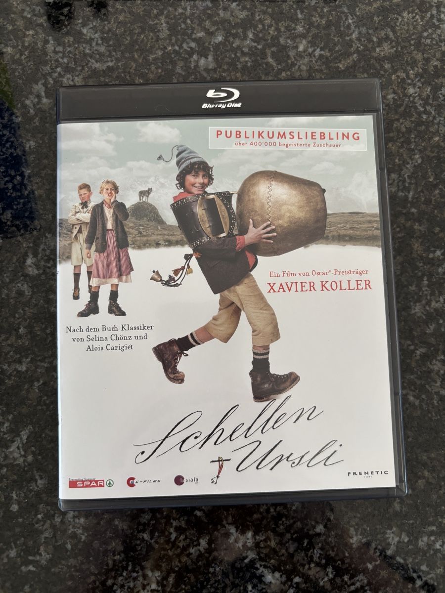 Tutti i DVDs: Blu-ray Schellen Ursli Xavier Koller – Usato da Grosswangen venduto da Sunnyday35