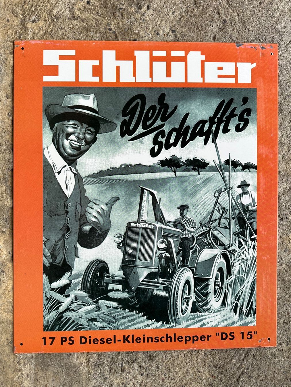 Schilder: Schlüter diesel schlepper traktor – Neu (gemäss Beschreibung) aus Reinach AG von rares75